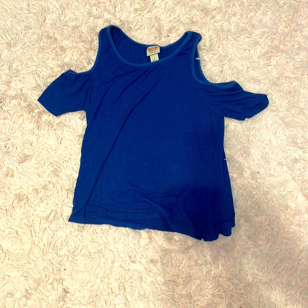 MOSSIMO- Girls S, Blue, Sleeveless Top